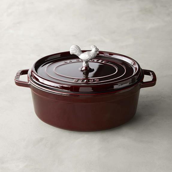 Staub Oval Coq Au Vin, 5 3/4-Qt., Grenadine