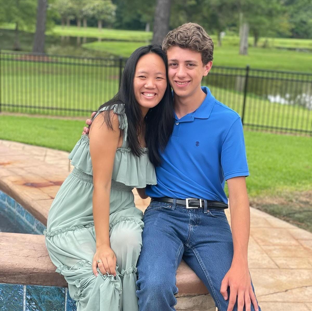 We were in the same church friend group for a while & became friends in January 2022 at Cross Conference! We officially started dating on May 7, 2022 :)