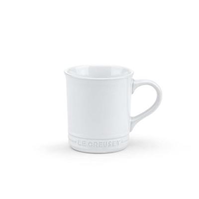 Le Creuset Mugs, Set of 4, White