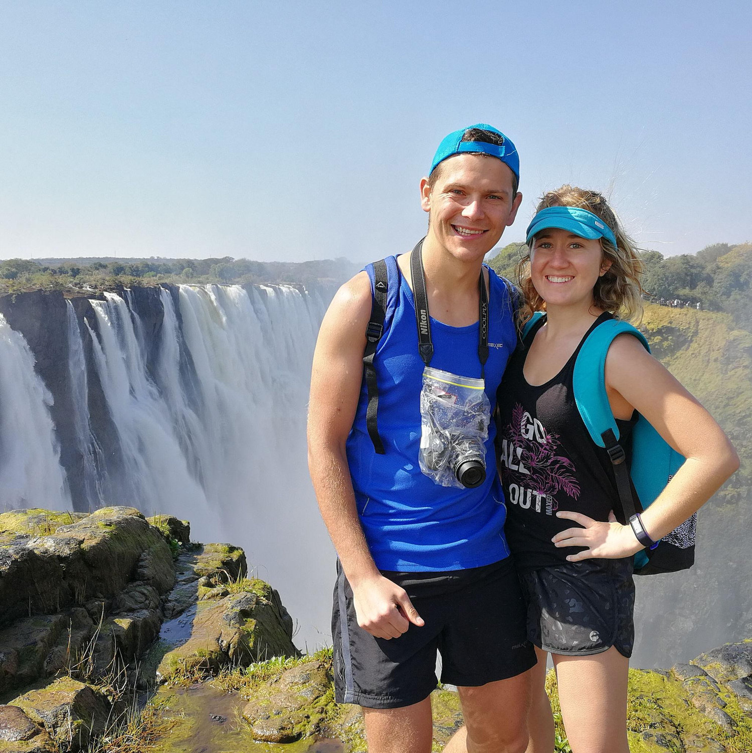 July 2017 | Victoria Falls | Our first trip outside of SA.
