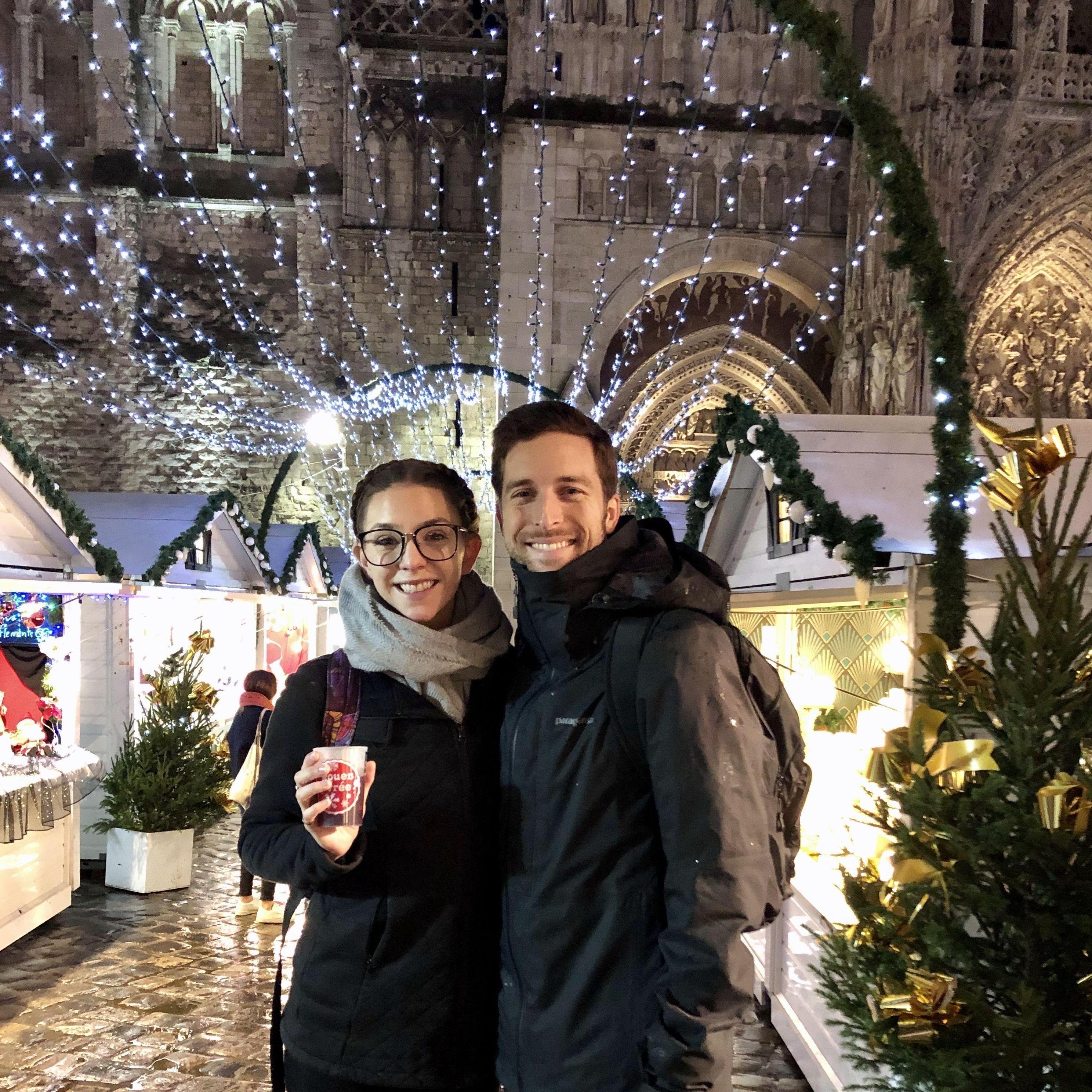 Christmas markets in Rouen, France