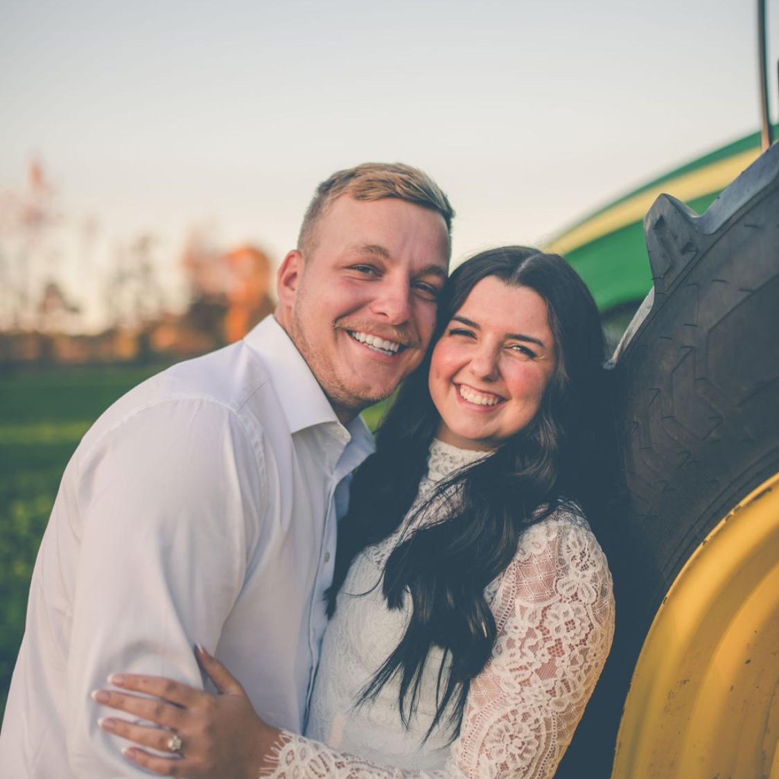 Our official engagement pictures with our wedding photographer