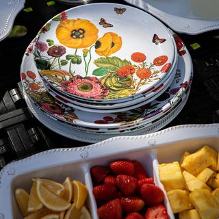 Field of Flowers Melamine Dessert/Salad Plate