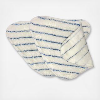 True & Tidy Mop Pad for Steam Mop, Set of 2