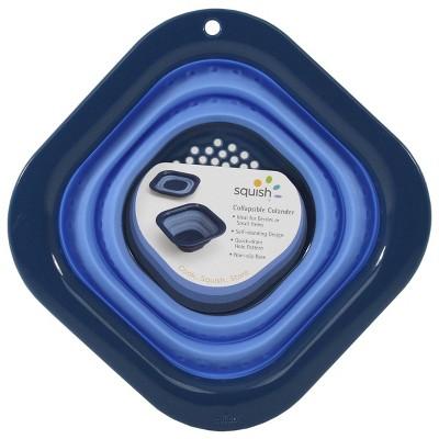 Squish 3cup Square Berry Colander Blue