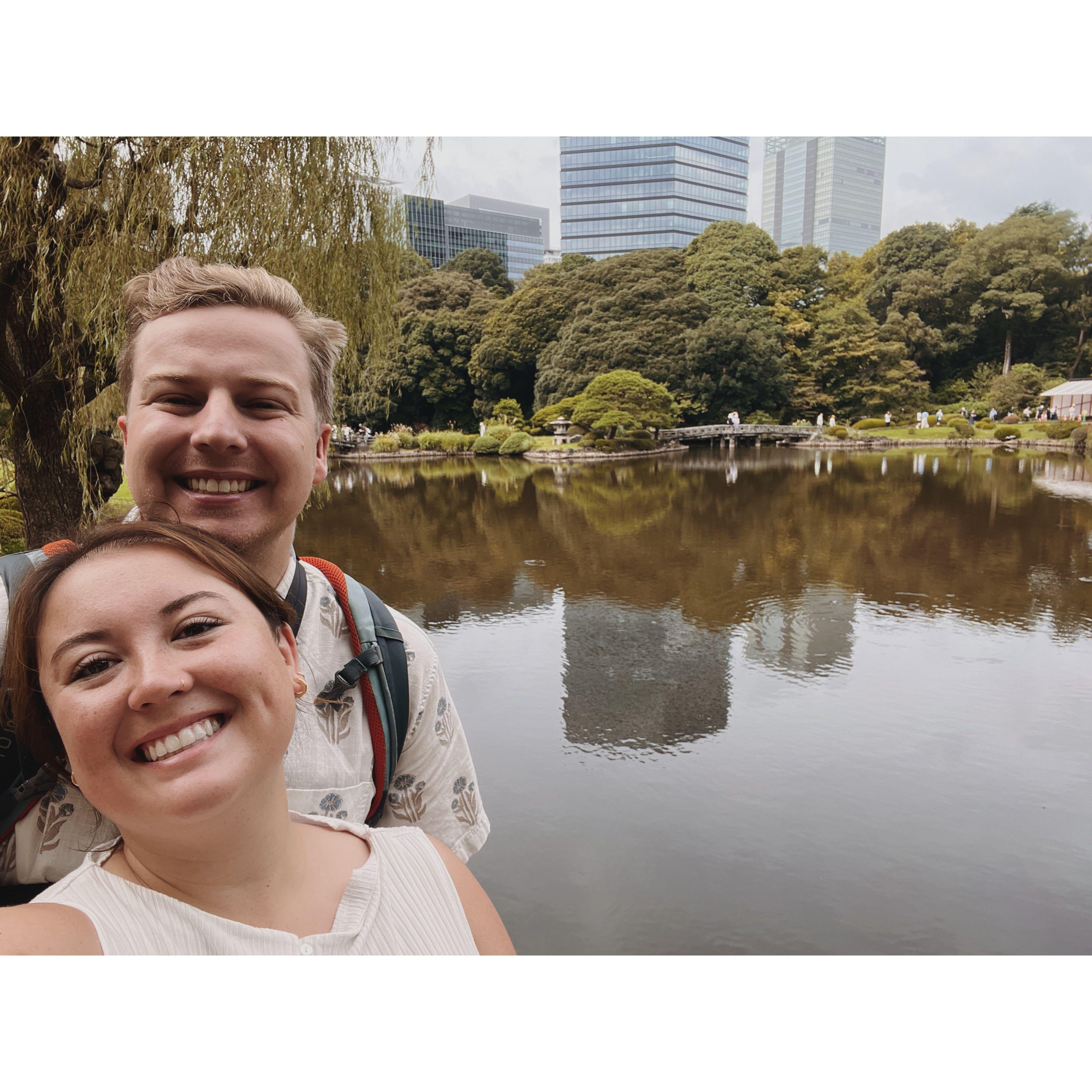 Had to find some standing water in the middle of Tokyo and stumbled upon the national garden!