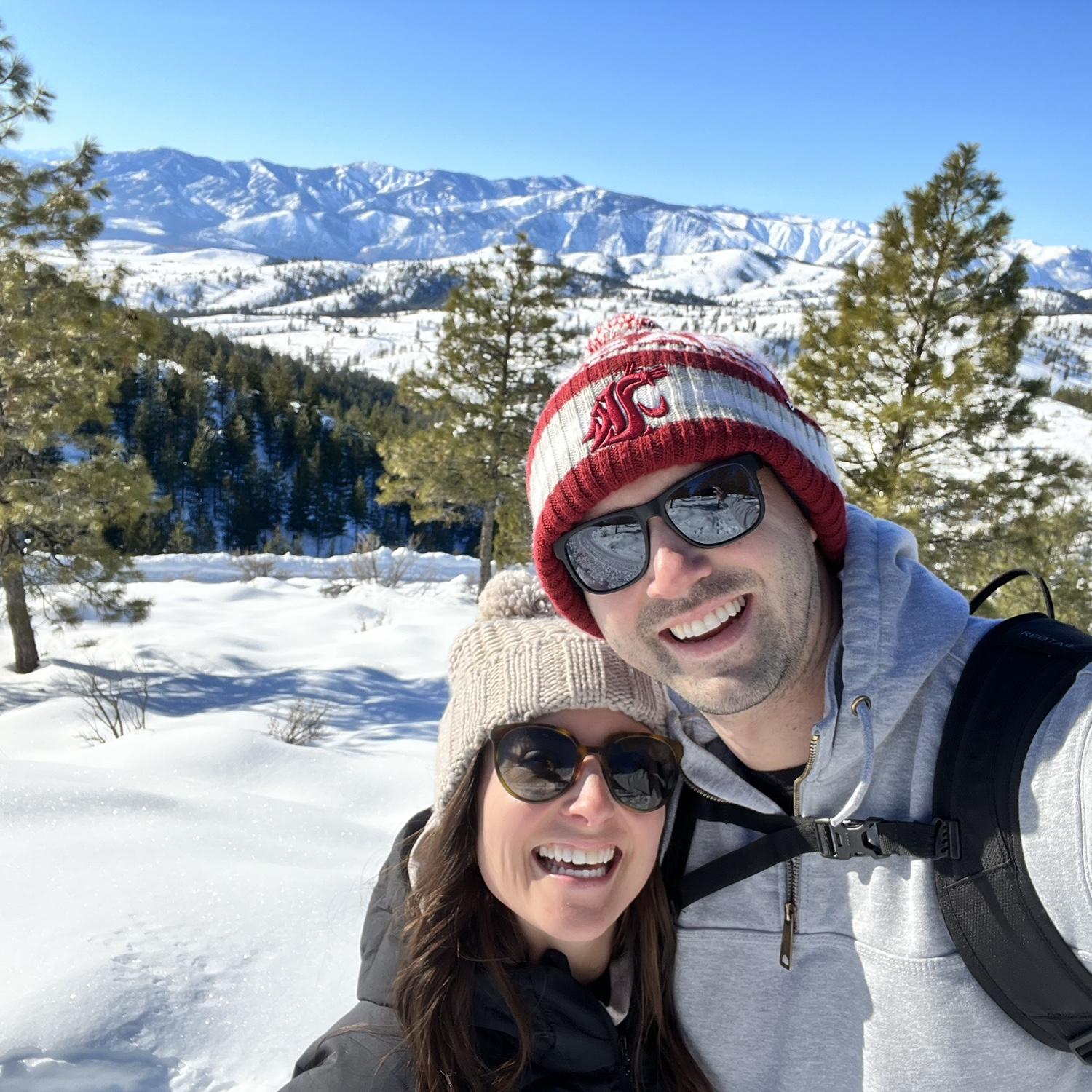 Snowshoeing in Lake Chelan