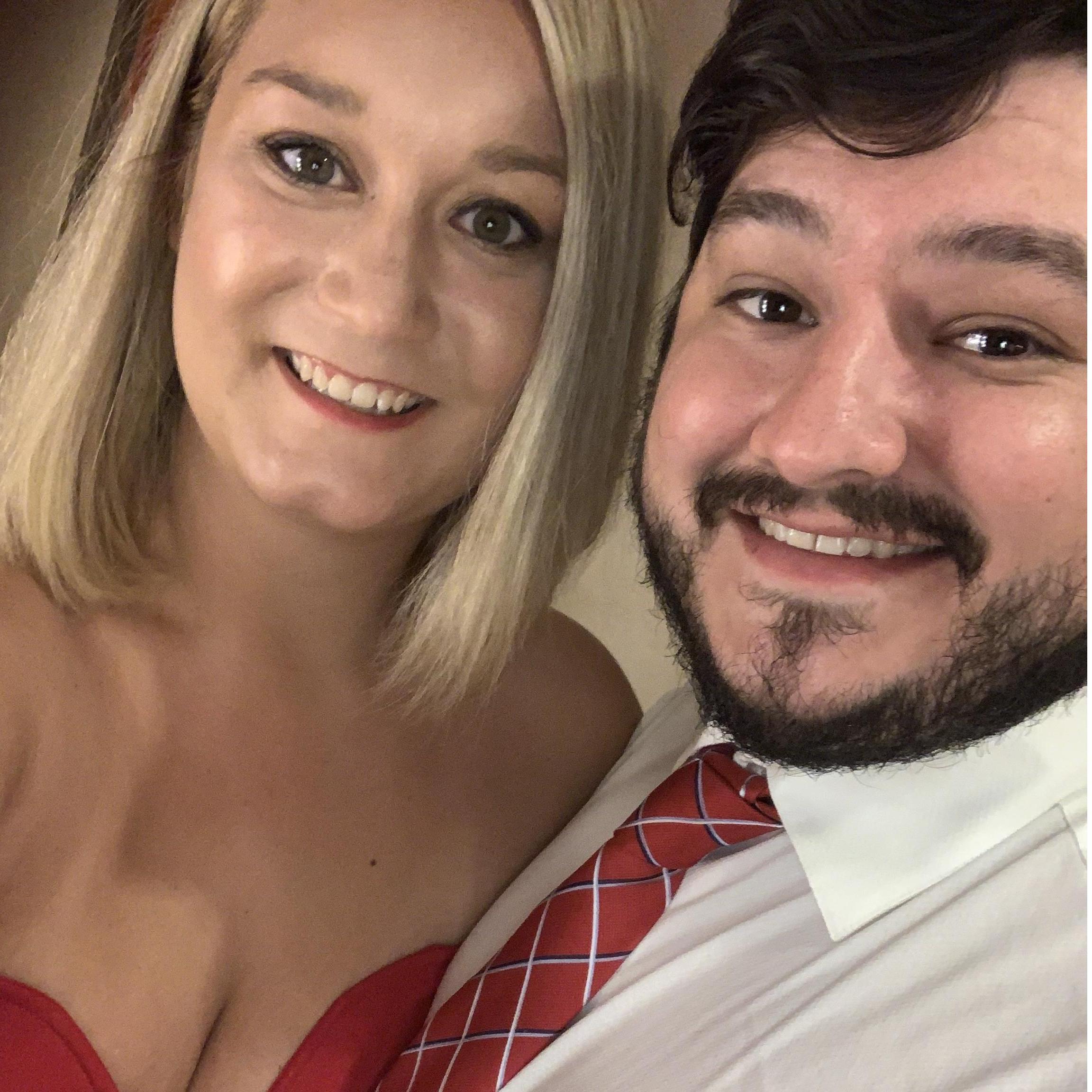 Cruise with our best friends on formal night.