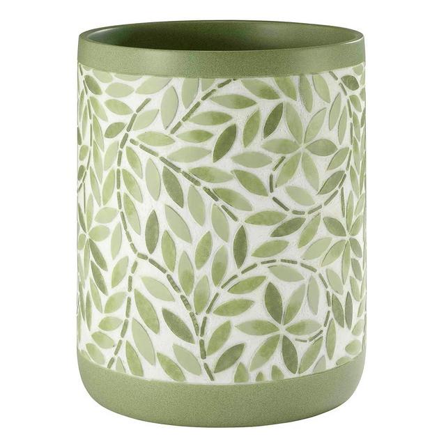 Avanti Linens Accessories Bathroom Essentials, Wastebasket, Green