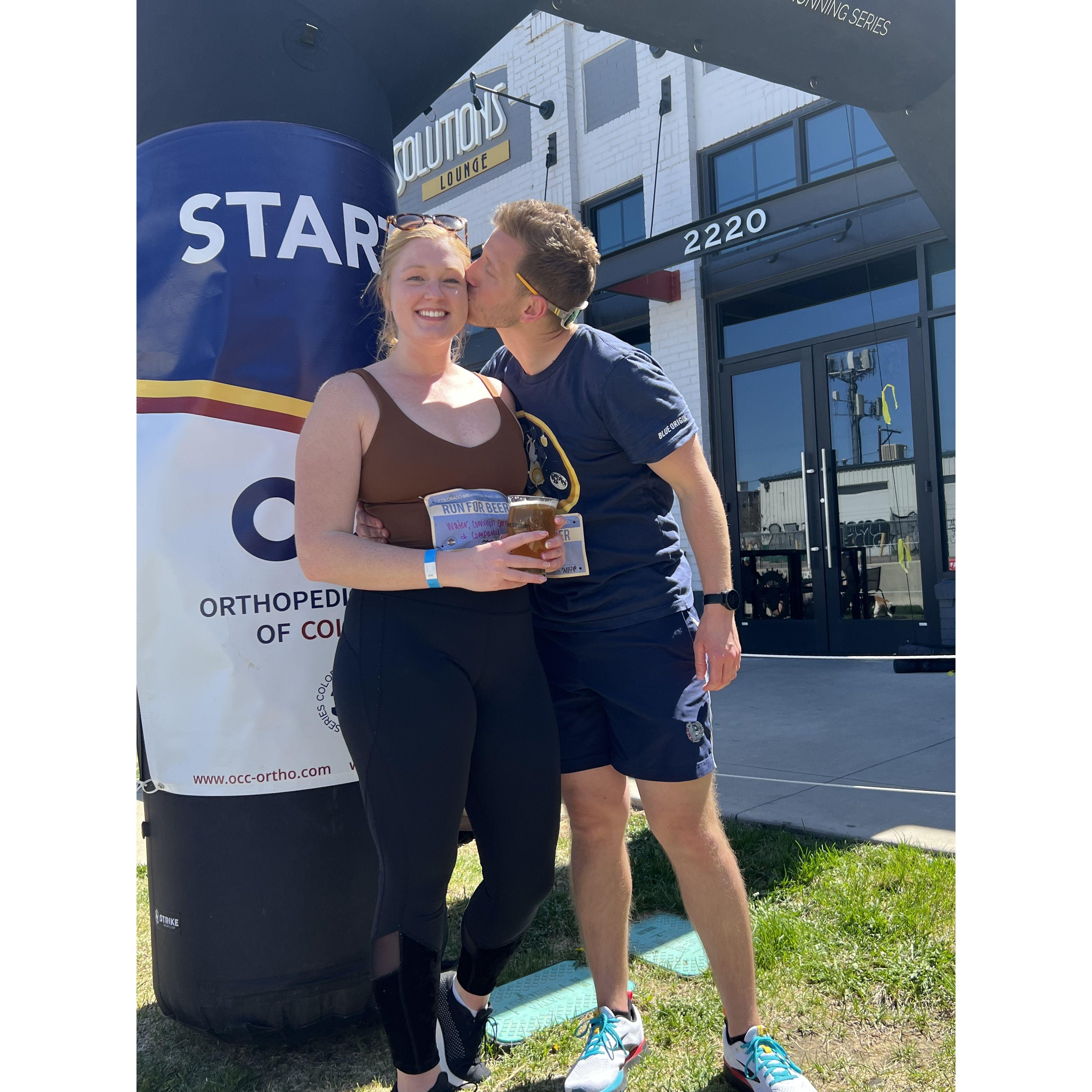 I'm not trying to do a 5k with anyone but you (and maybe Samantha & Anthony)!