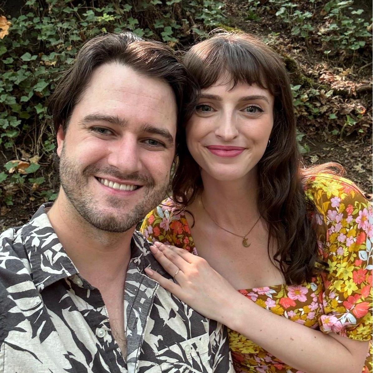 In Ashland. Taken right after Arian proposed! 2024