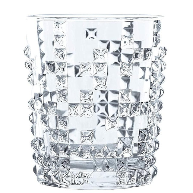 Nachtmann Punk Whisky, 8.4 x 8.4 x 10.1 cm, Clear, 4 Set