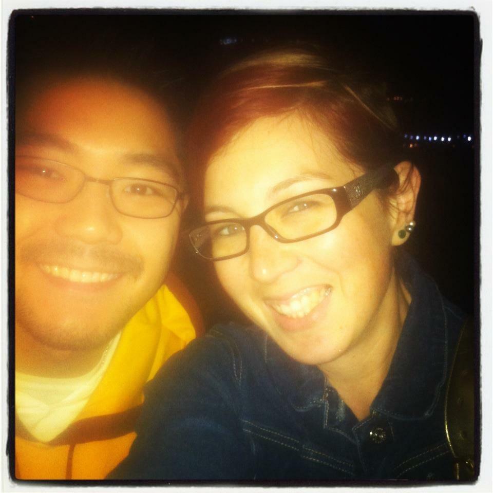 Our first Thanksgiving and photo together, 2011.