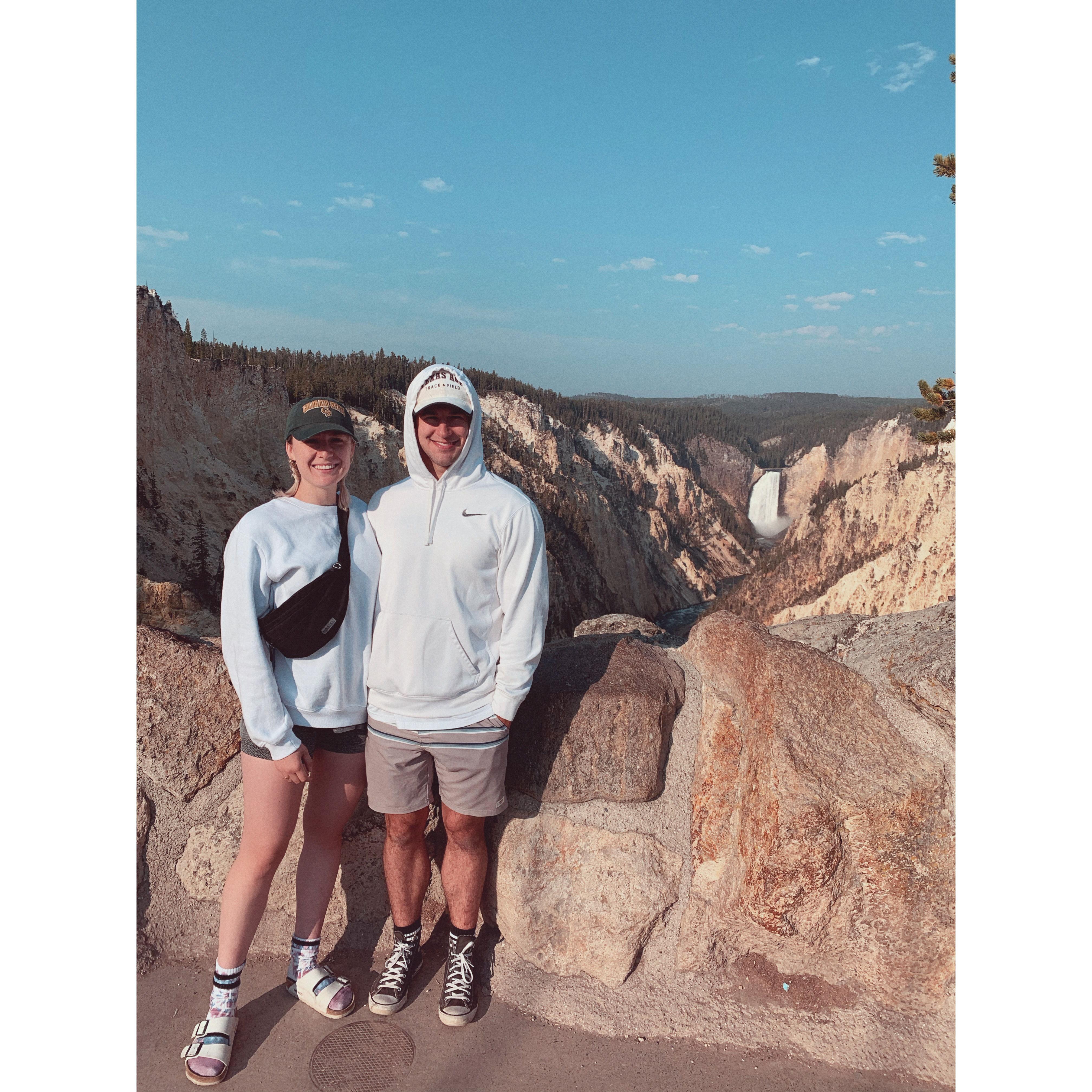 Artist Point Yellowstone Grand Canyon, August 2021