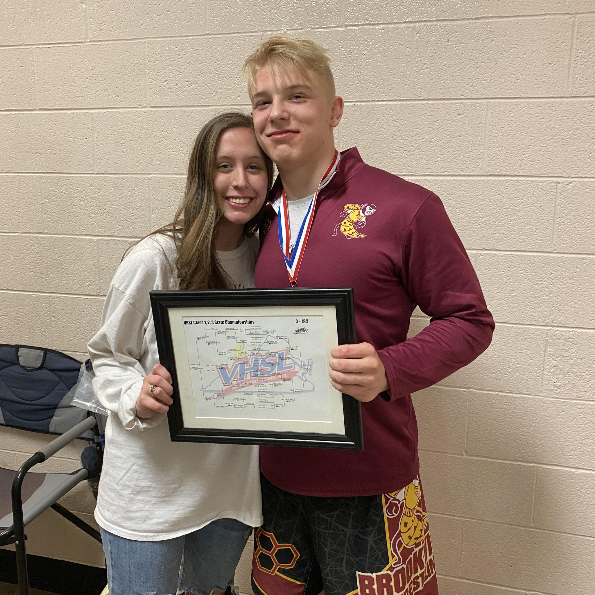 Isaac won the state championship!