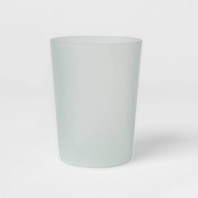 18oz Plastic Short Tumbler Green - Room Essentials™