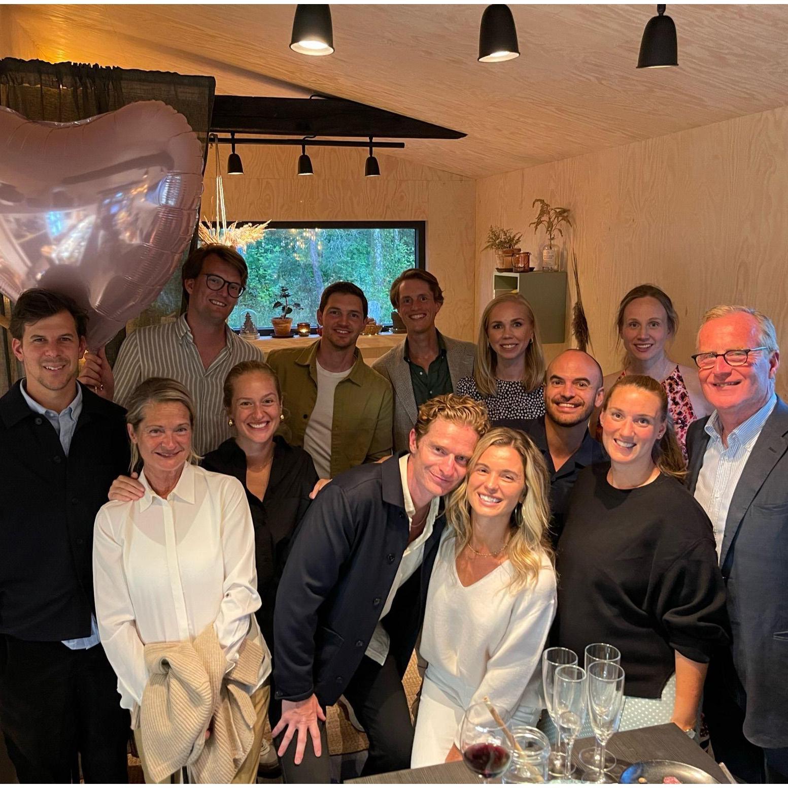 Engagement party with the Halmstad summer crew!