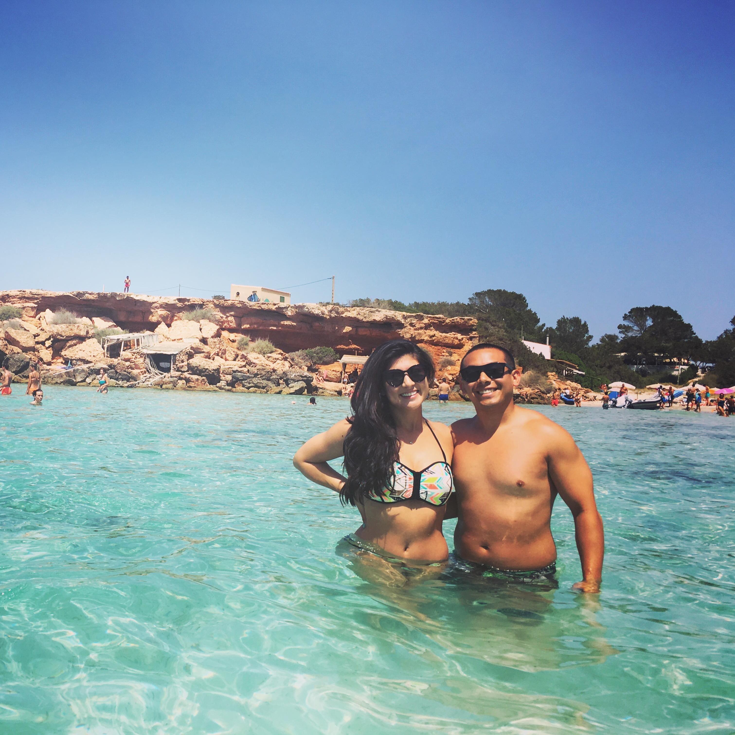 Beach day in Ibiza!