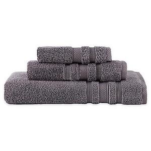 Charisma Luxe Hand Towel in Silver