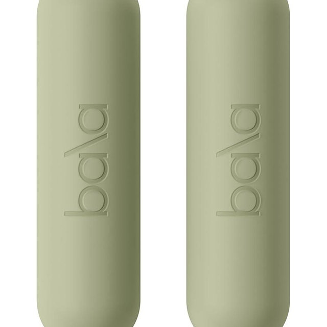 Bala Bars Dumbbell Set for Women & Men - Set of 2 Bars Designed for Walking, Strength Training, HIIT, Boxing & Aerobics - Hand Weights for Working Out at Home