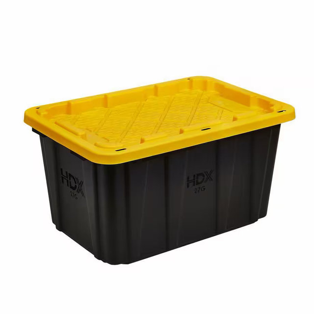 27 Gal. Storage Totes - The Home Depot