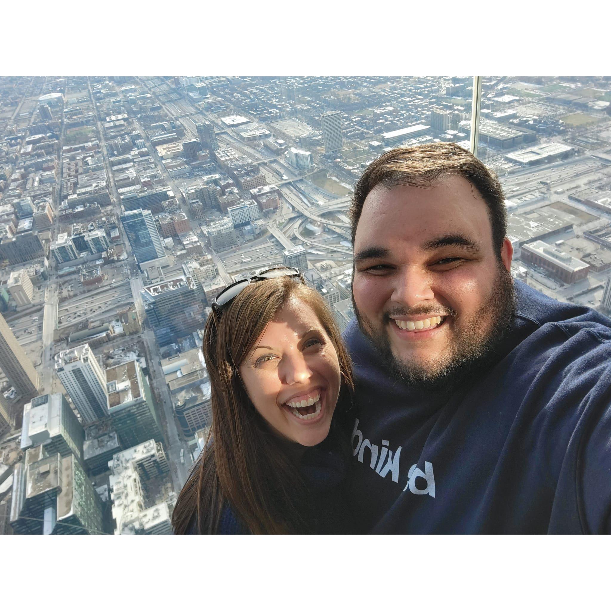 The moment Mikey realized, "this is what he wanted" was at the top of the old Sears Tower.