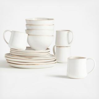 Nina 16-Piece Dinnerware Set, Service for 4