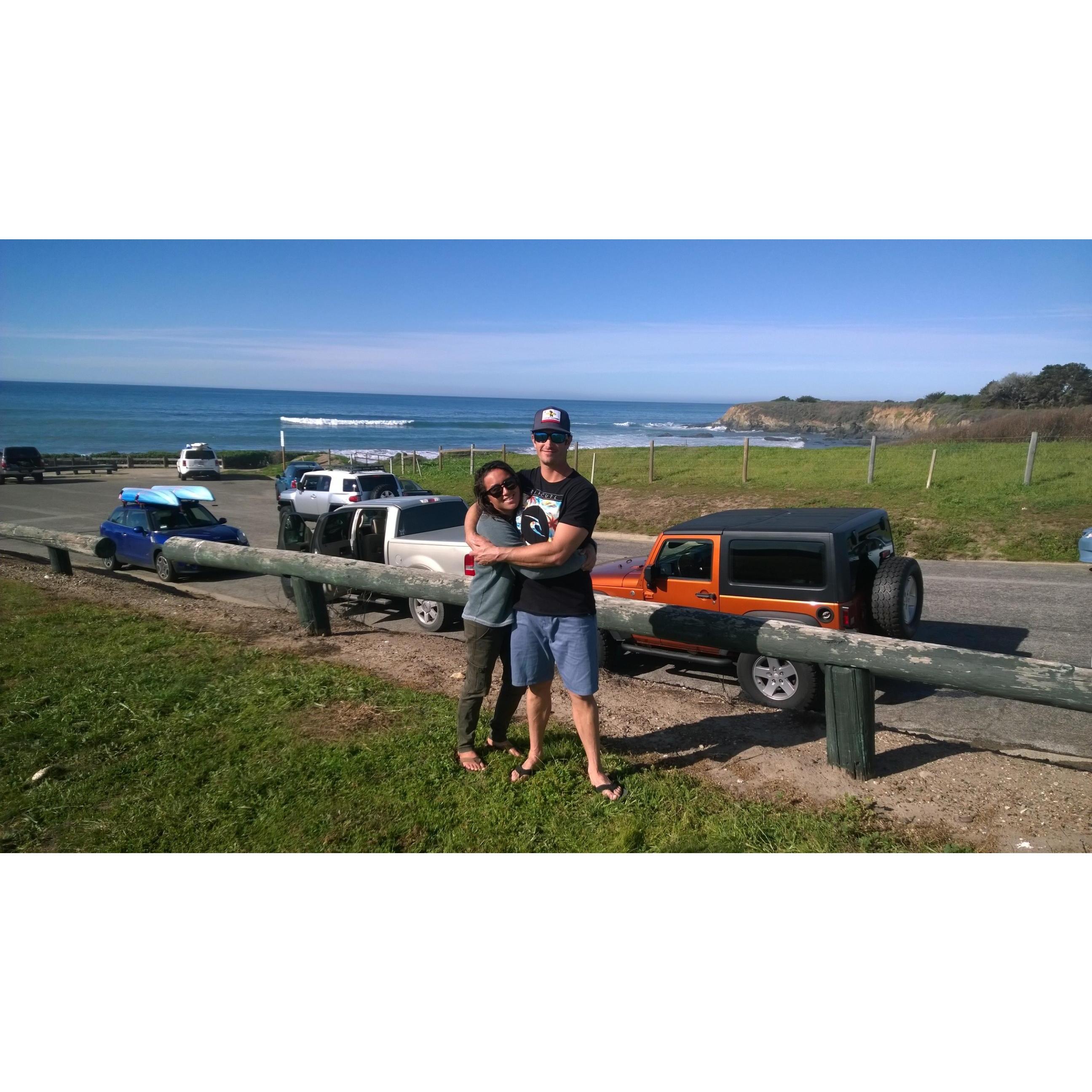 First trip, San luis Obispo