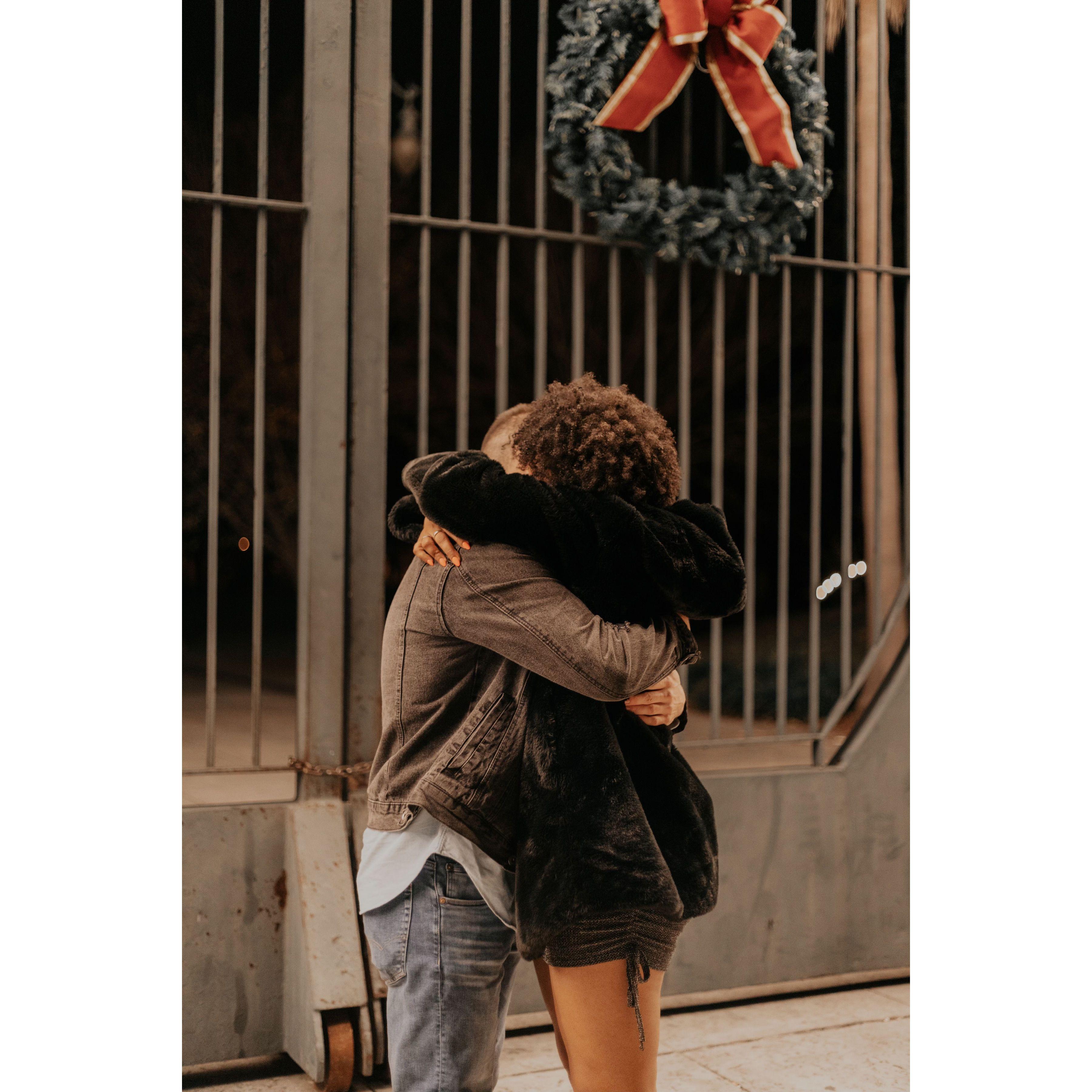 The moment it hits us that we are actually ENGAGED!