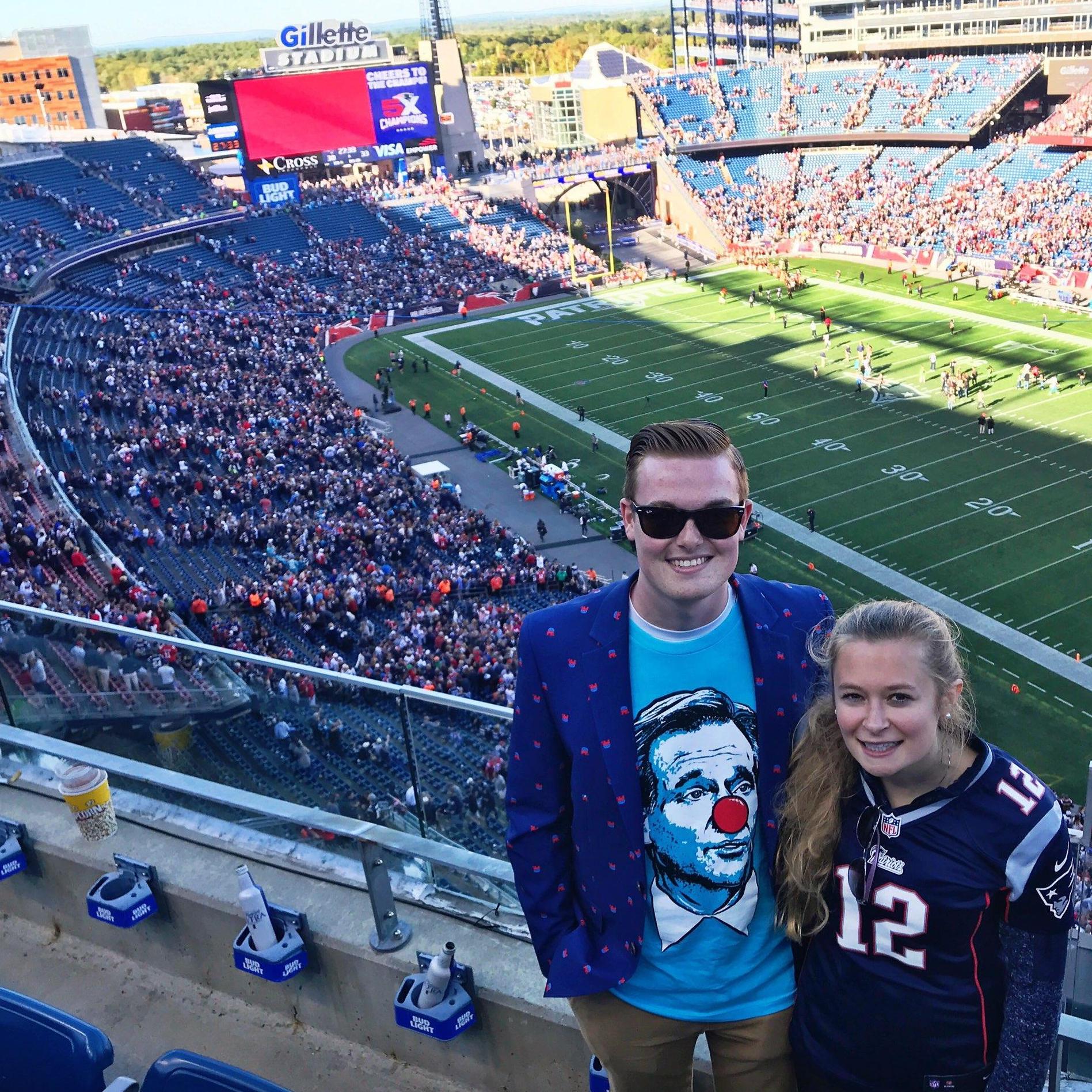 Patriots vs. Panthers at Gillette - 2017