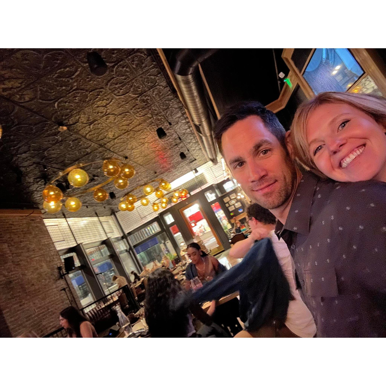 I came to visit Josh on my birthday weekend, and he wined and dined me. This was at The Kennedy in downtown Knoxville.