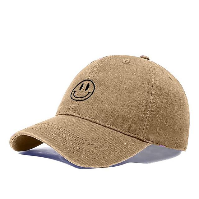 Cioatin Unisex Cute Graphic Baseball Cap Vintage Distress Cotton Men Women Low Profile Dad Hat Adjustable
