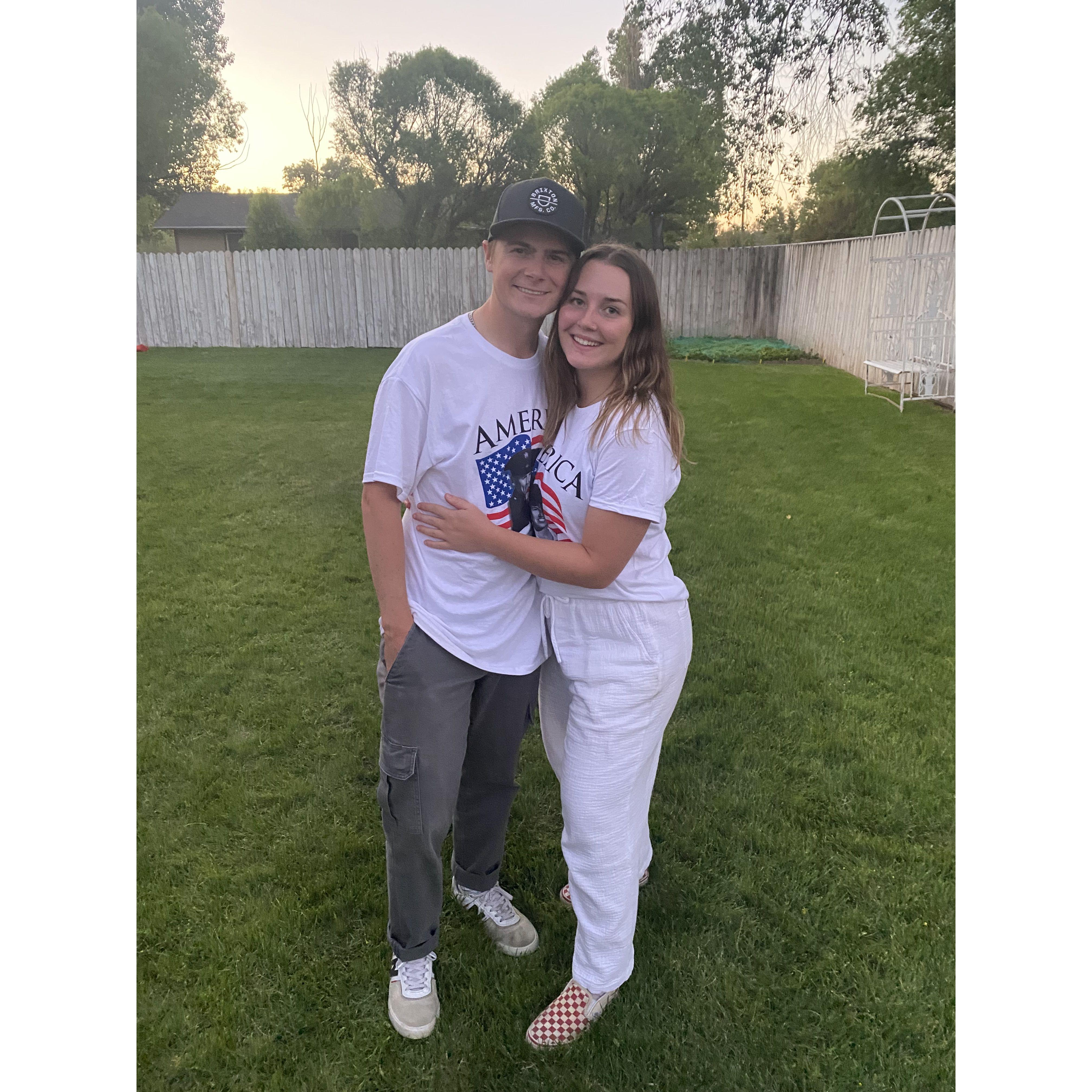 4th of July with Hughes fam