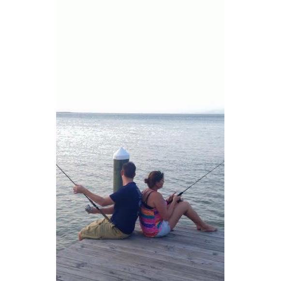 We have a shared love for fishing. Memorial Day 2015