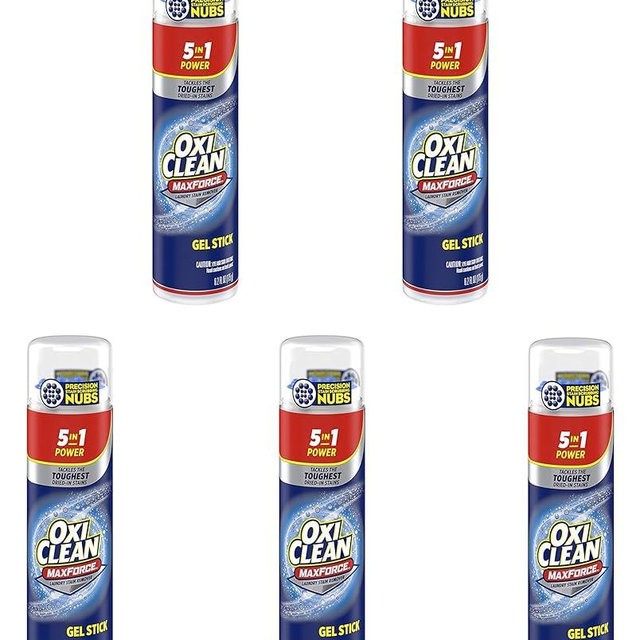 OxiClean Max Force Gel Stick, 6.2 Oz (5 Pack)