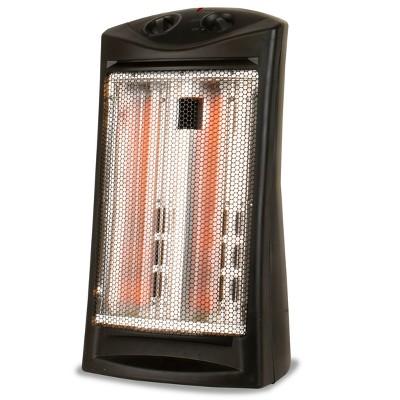 BLACK+DECKER Infrared Quartz Tower Manual Control Black