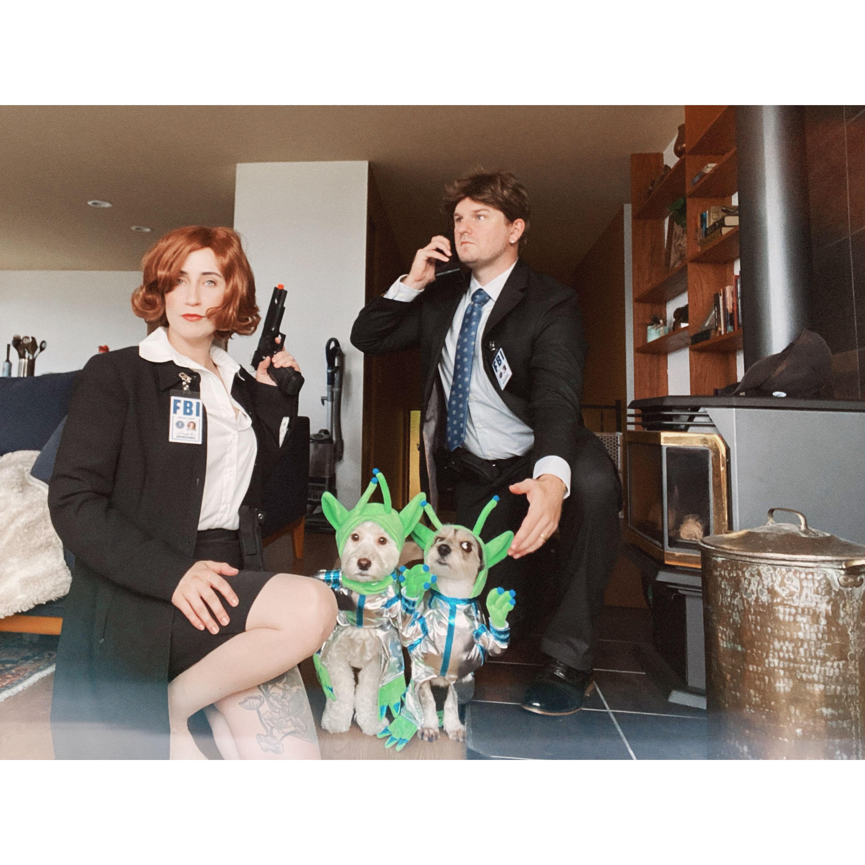 Final Halloween as an engaged couple. October 2024.