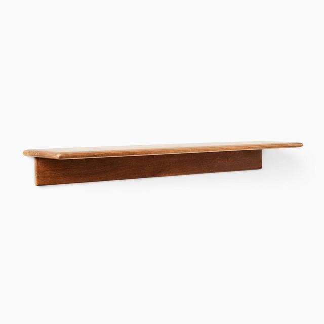 Anton Floating Shelves, Burnt Wax, 48"
