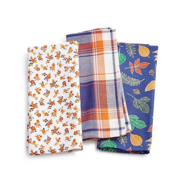 Martha Stewart Collection Harvest Kitchen Towels, Set of 3, Created for Macy's