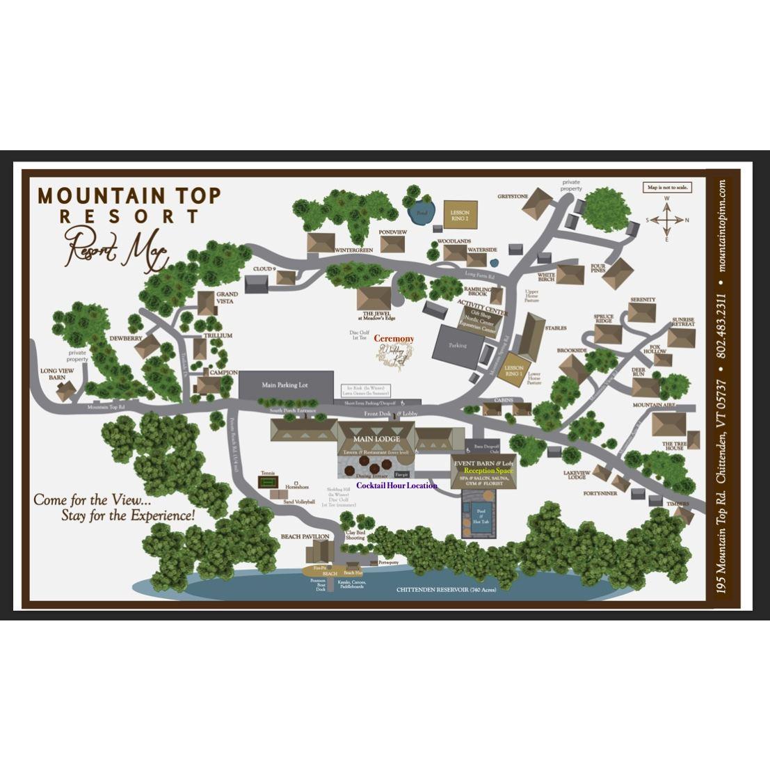 Site Map-Celebration Spots Marked! 
