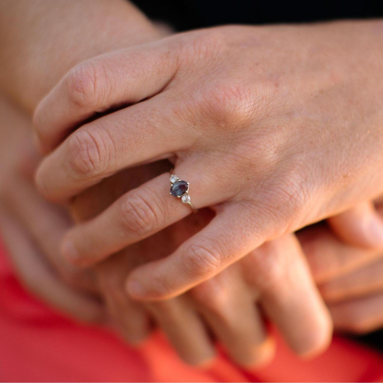 Our engagement photos at Sunset Cliffs with Heidi-O-Photo