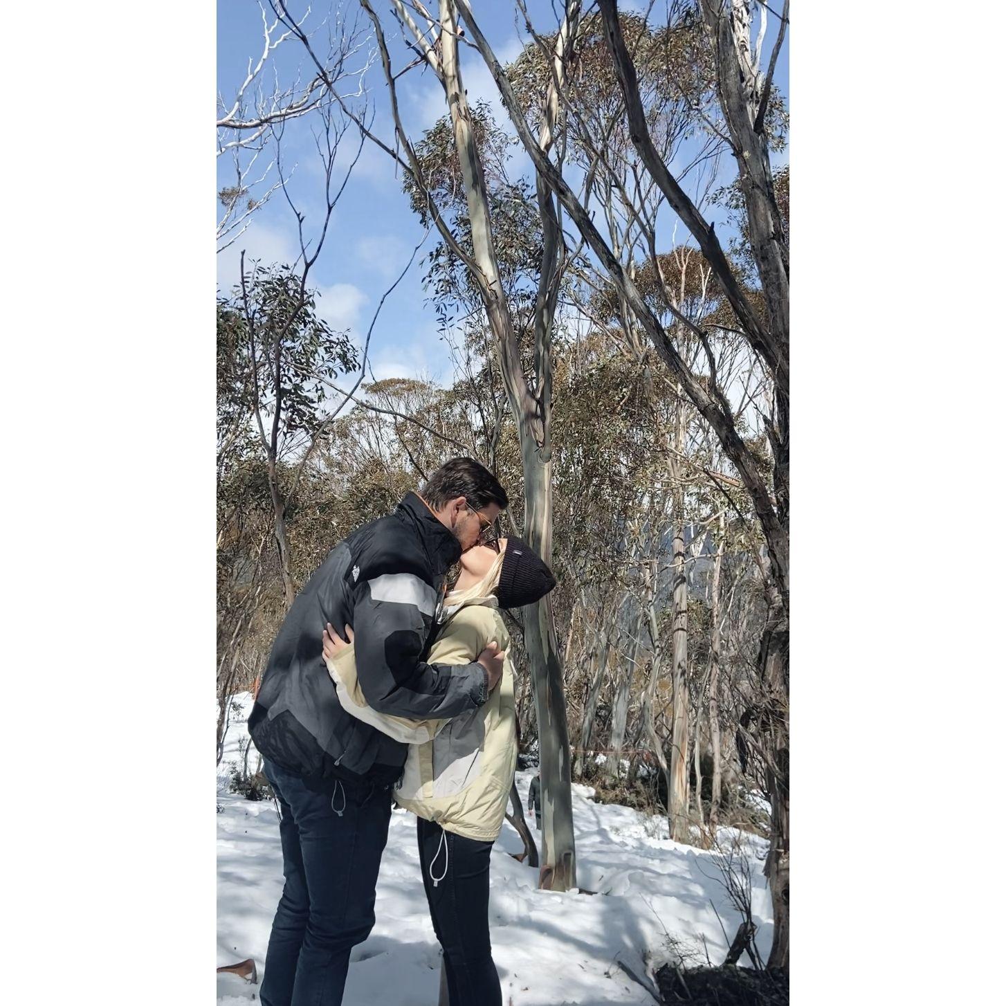 Our 2 Year Anniversary @ Thredbo. No skis no worries