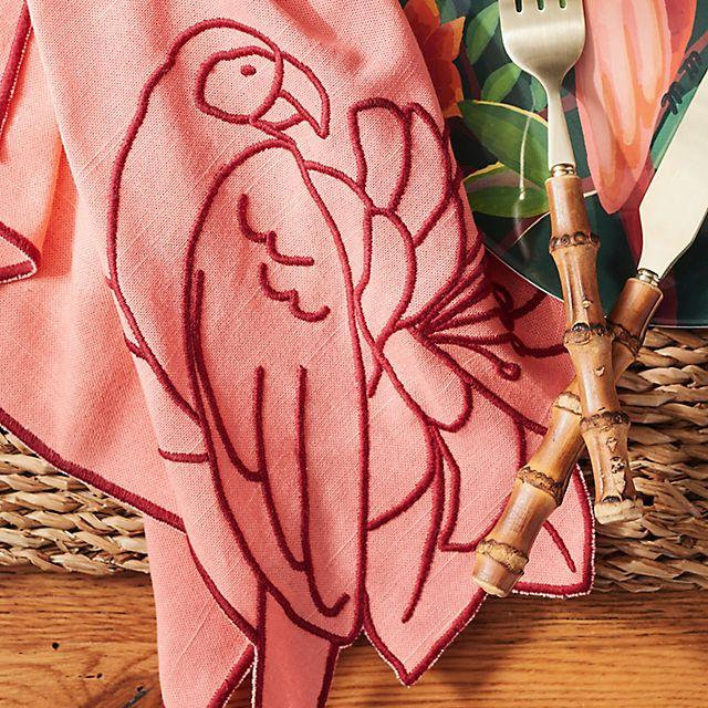 Farm Rio x Anthropologie Embroidered Napkin, Set of 2