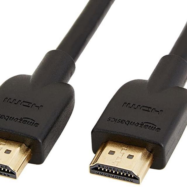 Amazon Basics CL3 Rated High Speed 4K HDMI Cable (18Gbps, 4K/60Hz) - 10 Feet, Black