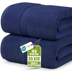 Utopia Towels Luxurious Jumbo Bath Towel - Navy