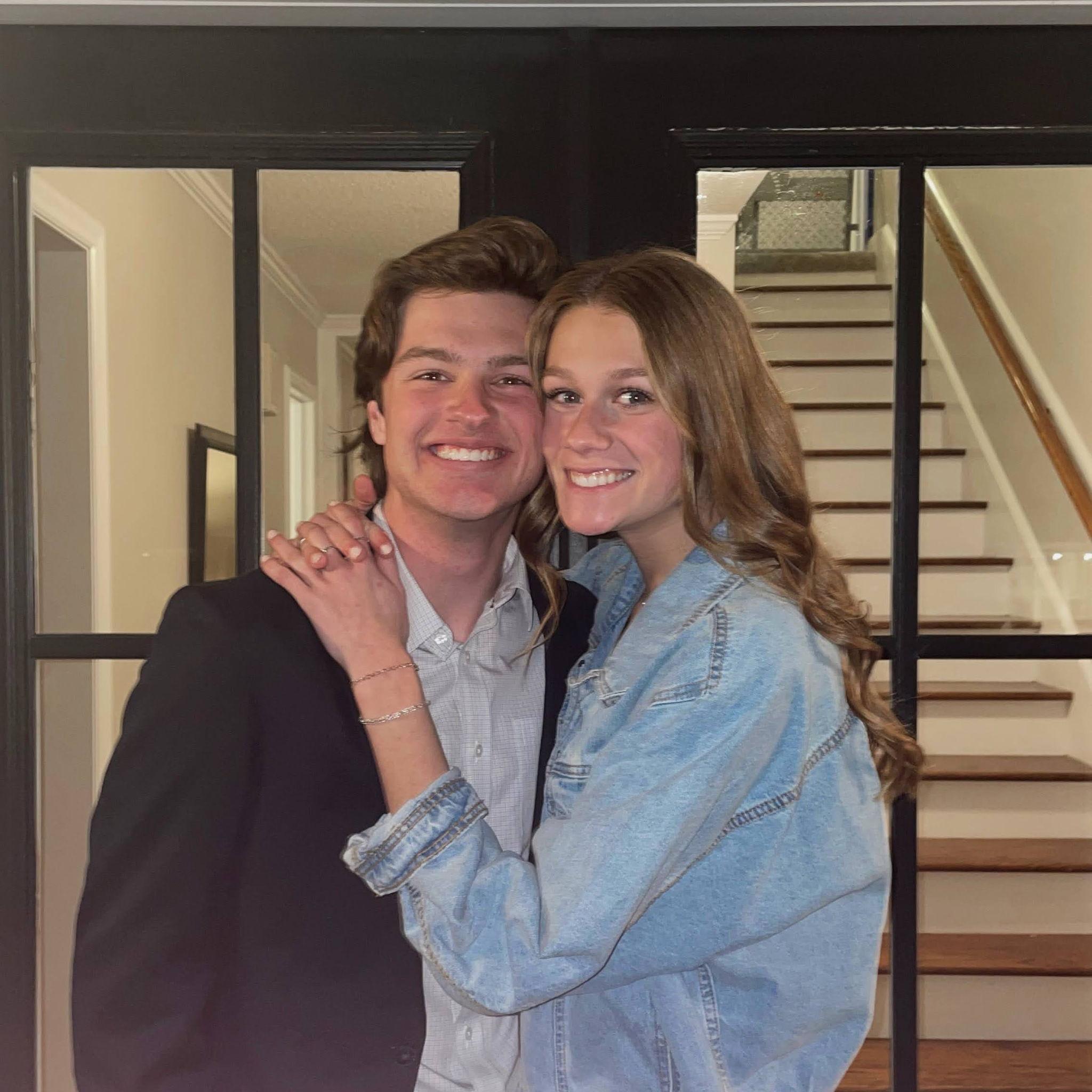 First Valentine's Day together senior year of high school!