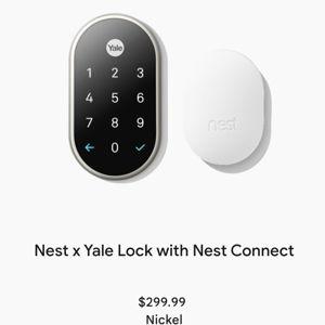 Google Nest x Yale Lock (Nickel)