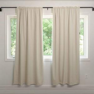 Sleepout® Home Blackout Curtains (Cream)