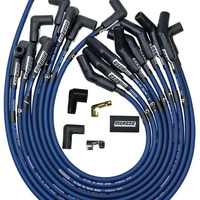Moroso WIRE SET,ULTRA 40 PERF SBF,BLU 73675