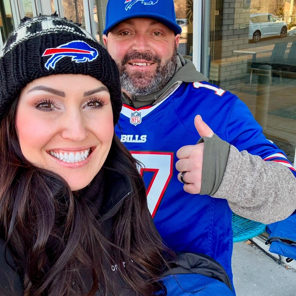 Bills & Chiefs AFC Championship game in MO 2025.